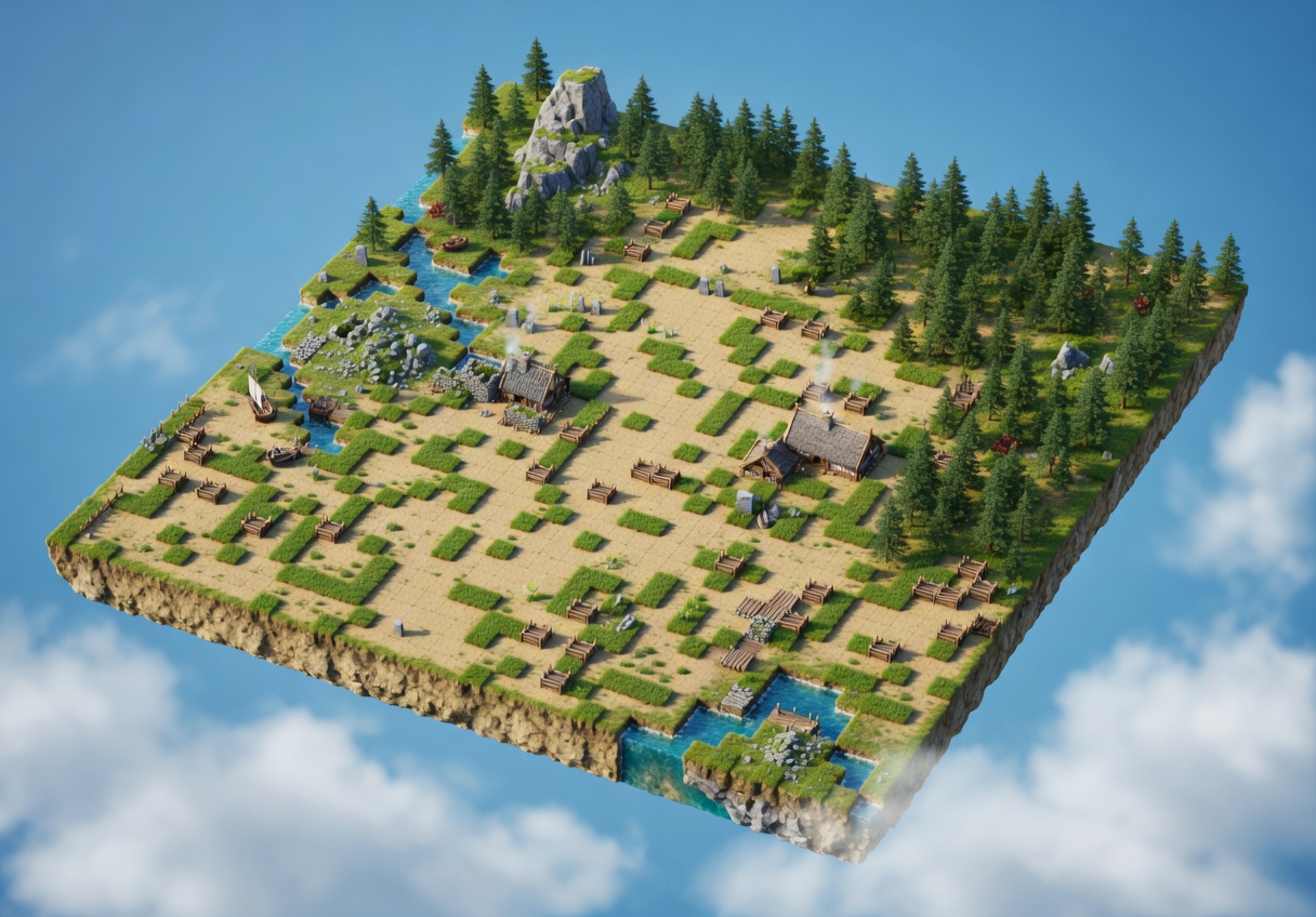 Initial Astar Island Map